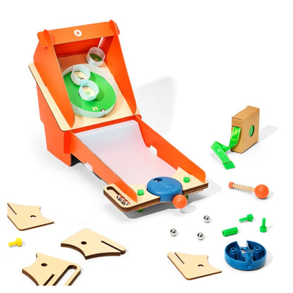 DIY STEM Roller Ramp Arcade Game