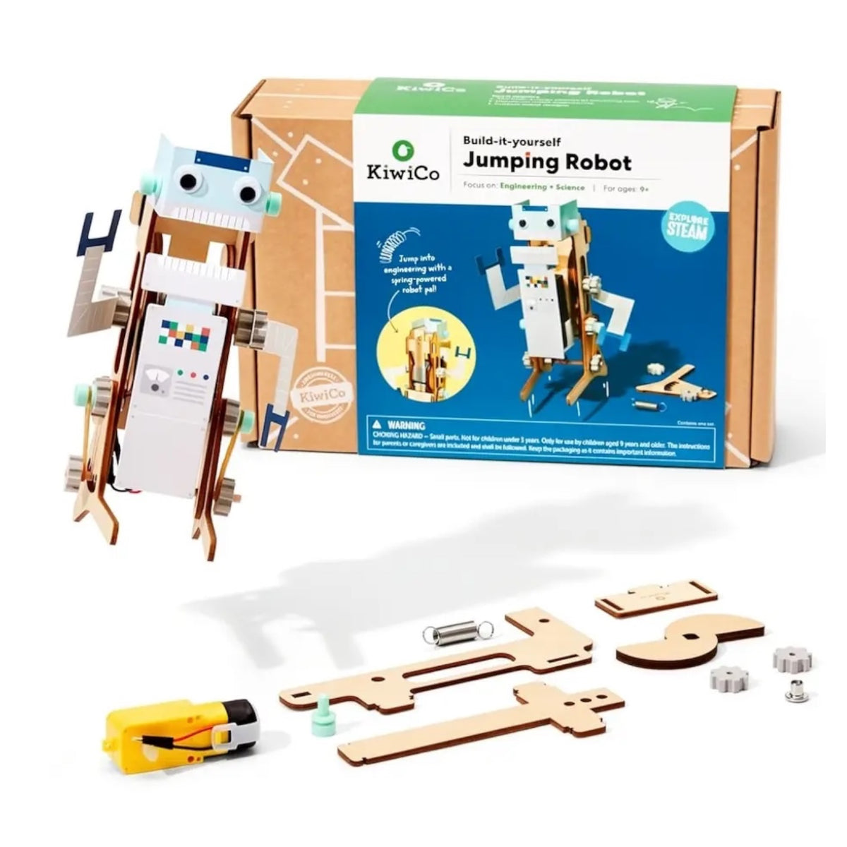 DIY Jumping Robot: STEM Robotics Kit