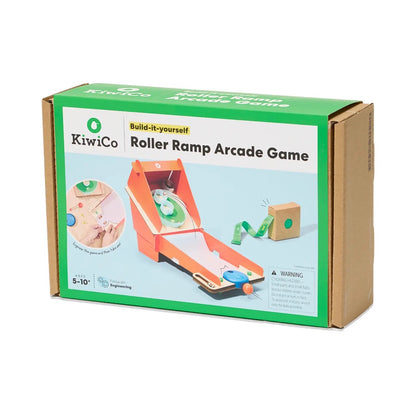 DIY STEM Roller Ramp Arcade Game