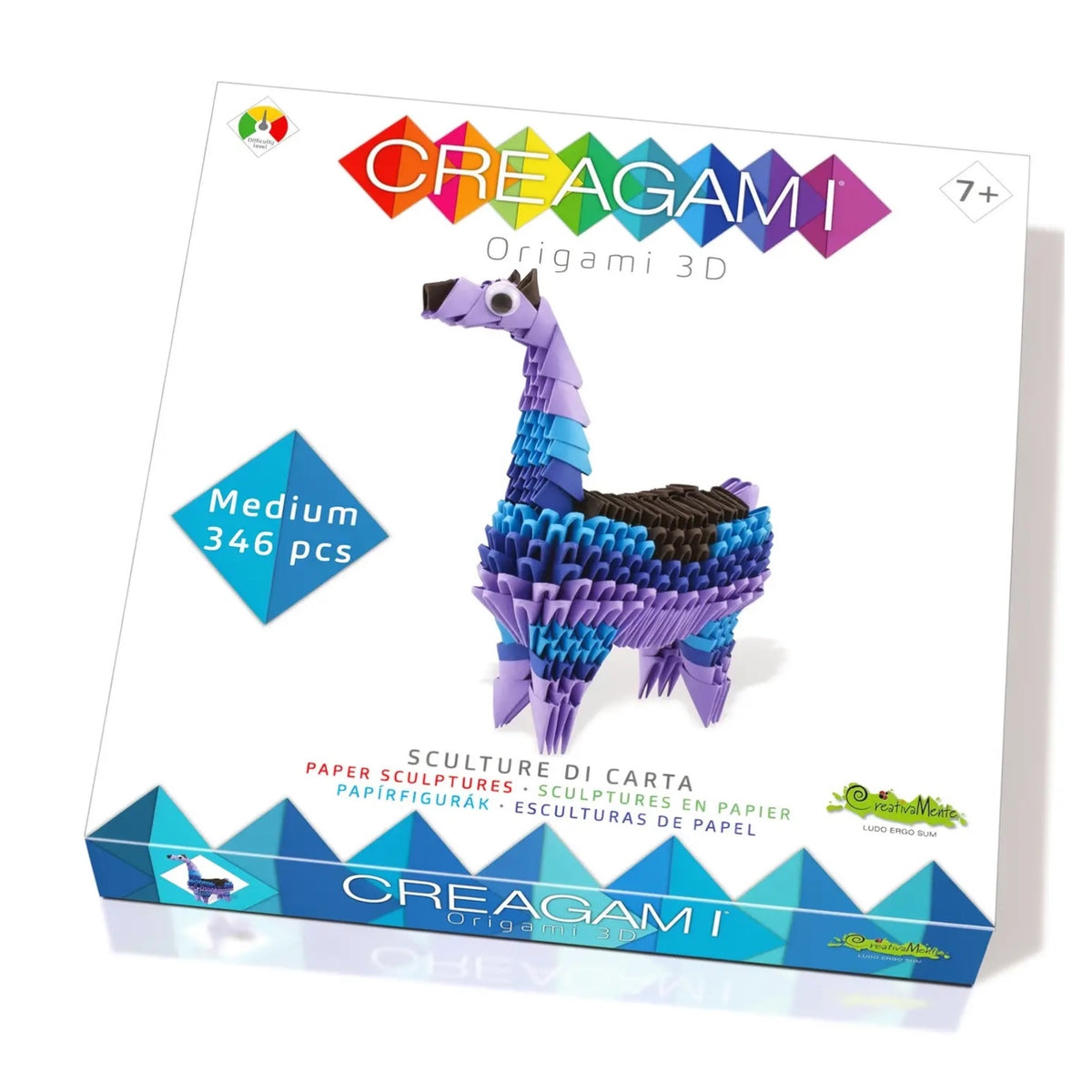 Creagami Origami 3D Llama