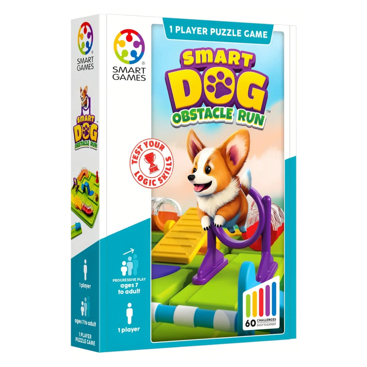 Smart Dog Obstacle Run Logic Puzzle