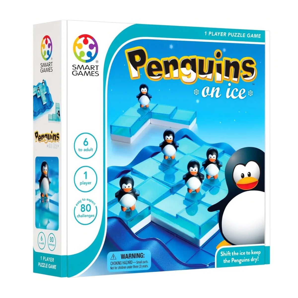 Penguins On Ice Sliding Logic Puzzle Game