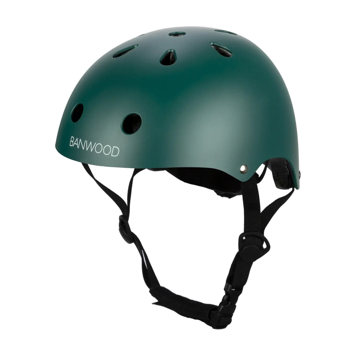 Banwood Eco Helmet: Matte Green (50-54 cm)
