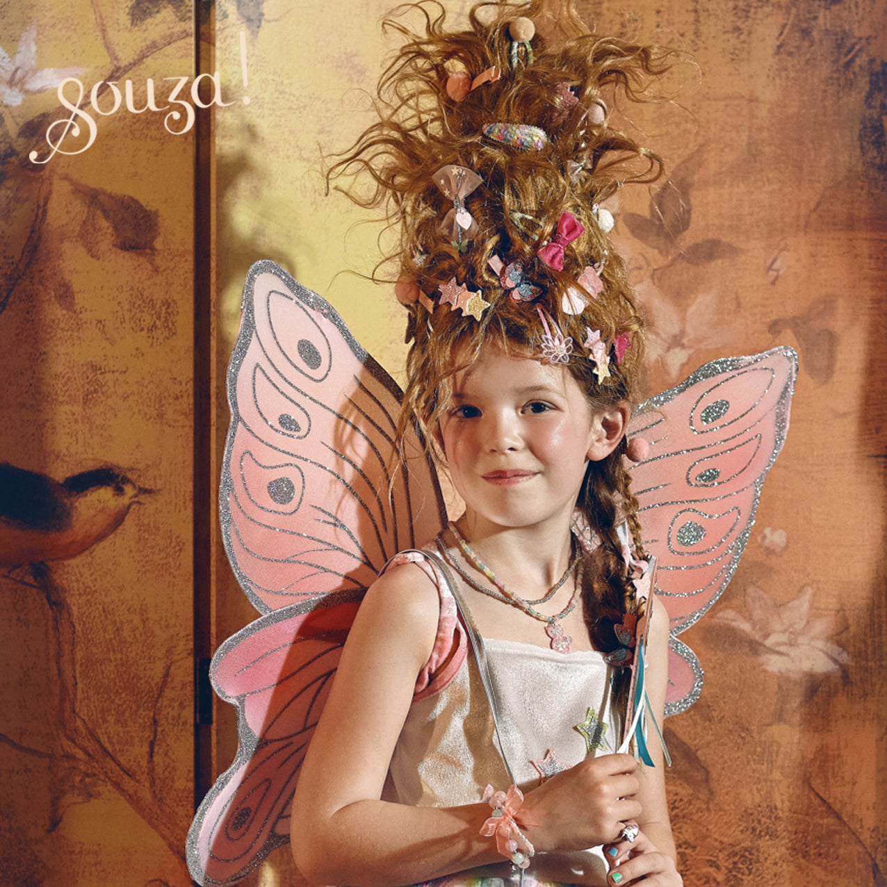 Louanne Fairy Costume Dress and Wings Set 5-7 years Louanne Fairy Costume Dress and Wings Set 5-7 years