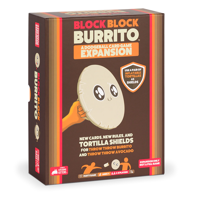 Block Block Burrito:  A Dodgeball Card Game Expansion