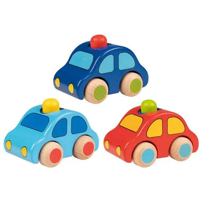 Wooden Vehicles with Horn (Set of 3)
