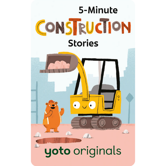 5-Minute Construction Stories (Yoto Card)