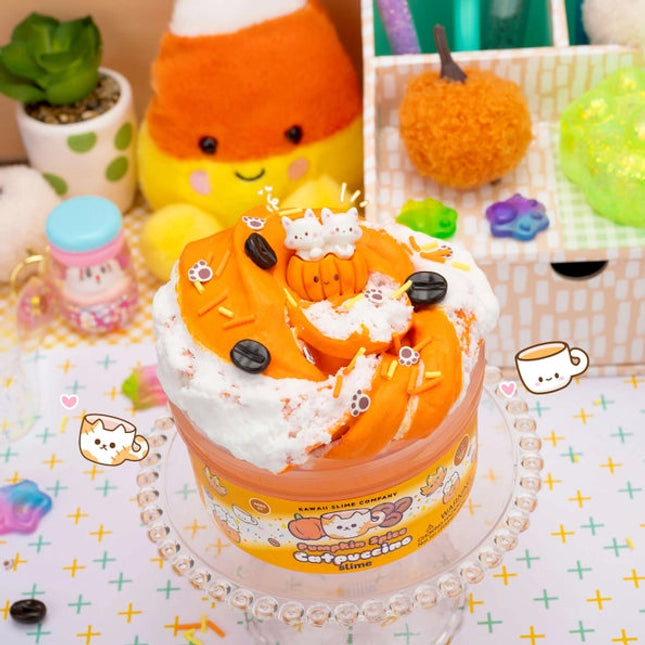 Pumpkin Spice Catpuccino Butter Slime