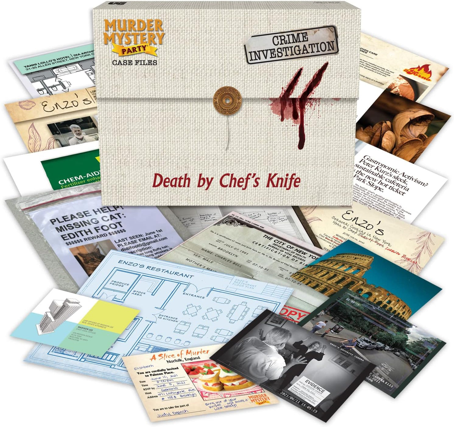 Case Files: Death By Chef's Knife