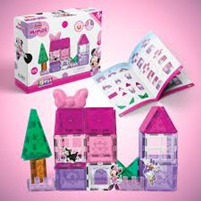 Disney Junior Minnie Magnetic Tile Set (42 Pieces)