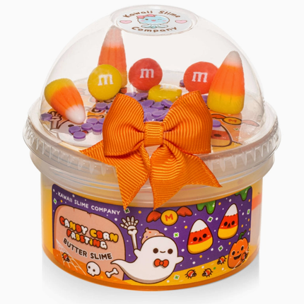 Candy Corn Frosting Butter Slime