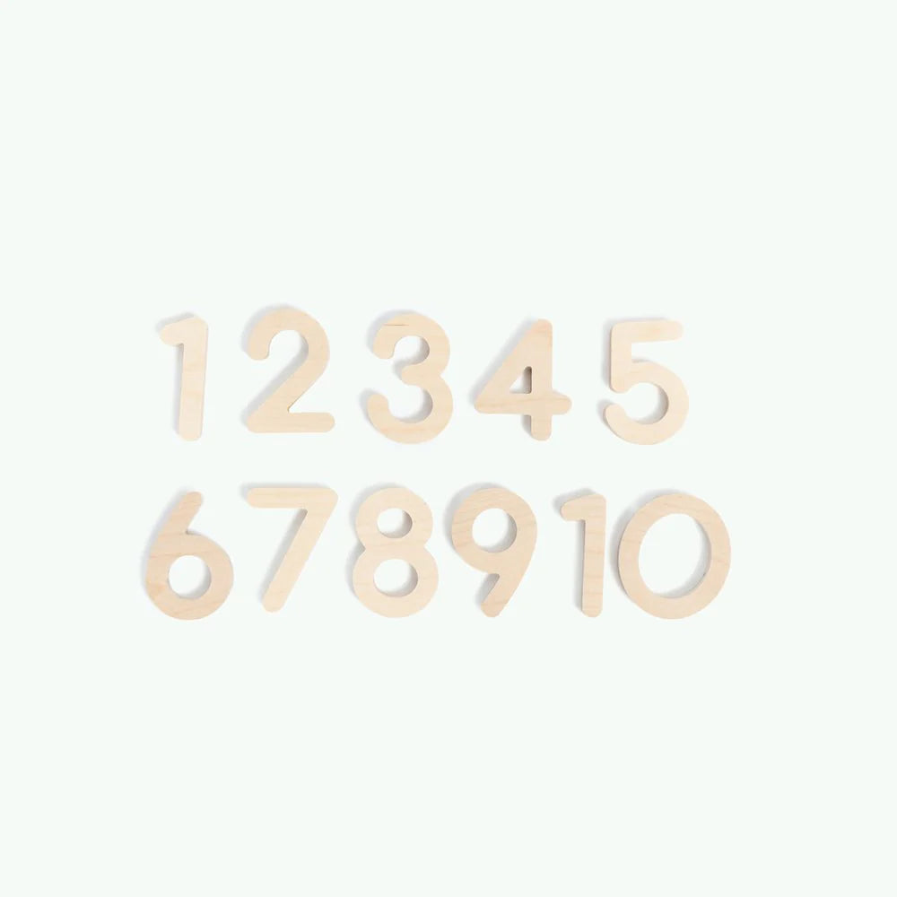 Gathre Wooden Numbers