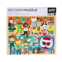 Decoder Puzzle: Busy Readers (100 piece)
