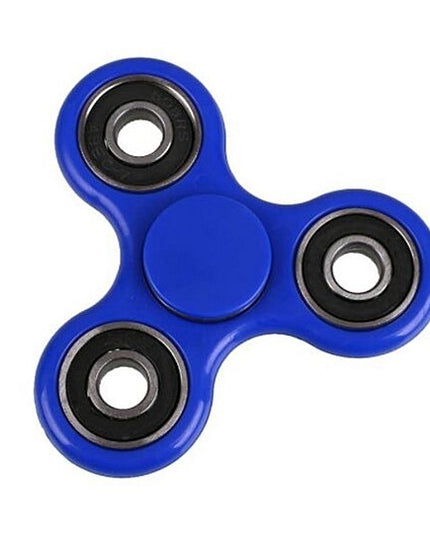 Plastic Fidget Spinner (Blue)