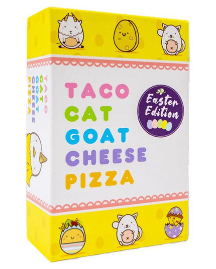 Taco Cat Goat Cheese Pizza: Easter Edition