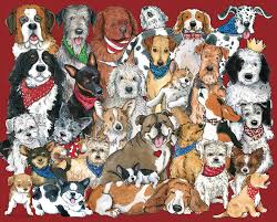 Dogs, Dogs, Dogs — 1000 piece