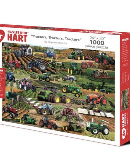 Tractors, Tractors, Tractors — 1000 Piece