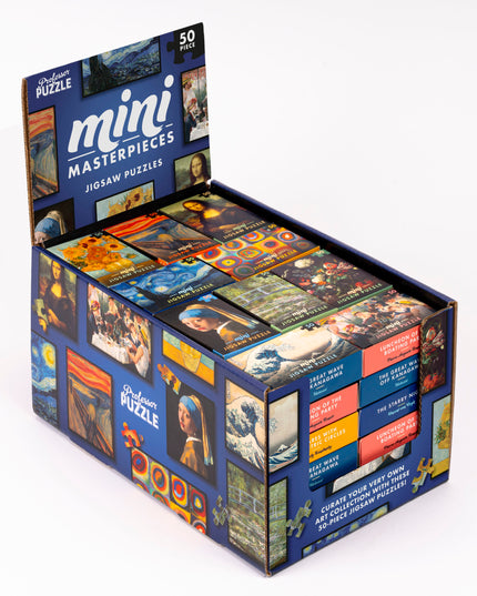 Mini Masterpieces Jigsaw Puzzles — 50 piece