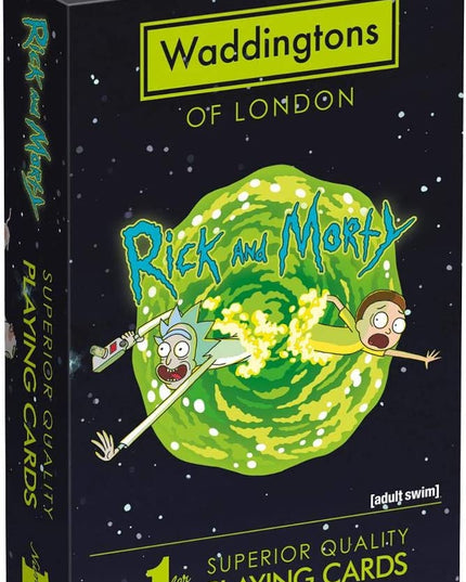 Waddingtons of London Rick and Morty Playing Cards