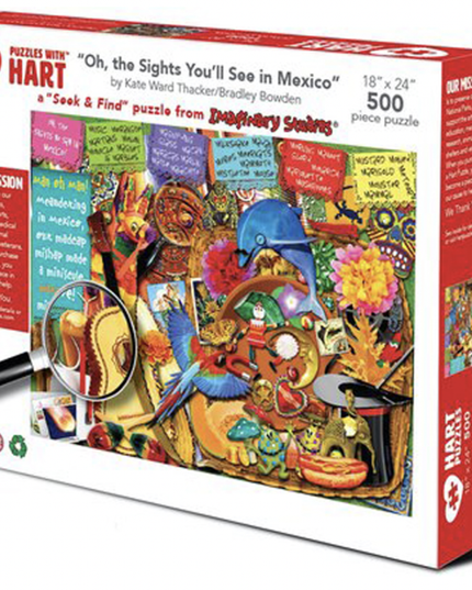 Oh, The Sights You'll See in Mexico — 500 Piece