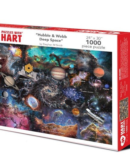 Hubble & Webb Deep Space — 1000 piece