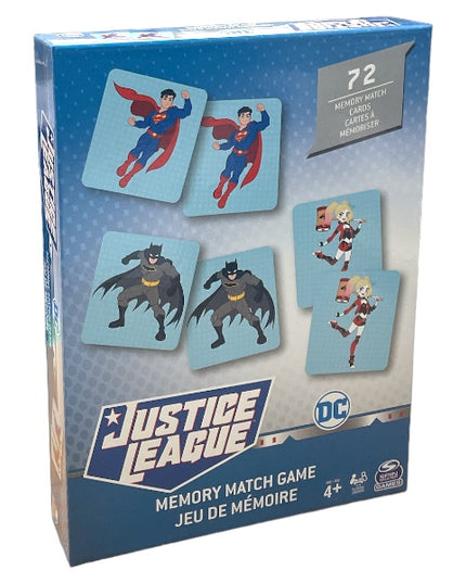 Justice League Memory Match Game