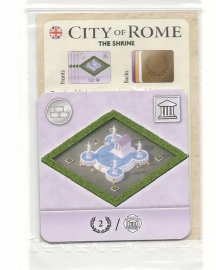 The Great City of Rome: The Shrine Mini Expansion