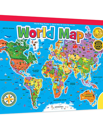 World Map — 60 piece