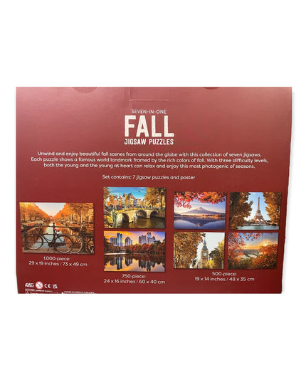 Seven In One: Fall Jigsaw Puzzles