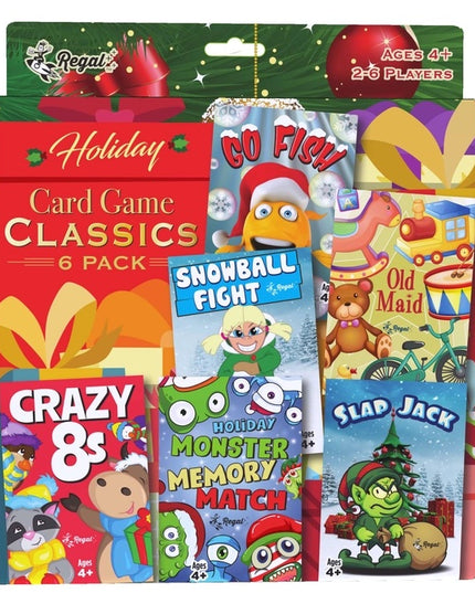 Regal Holiday Card Game Classics 6 Pack