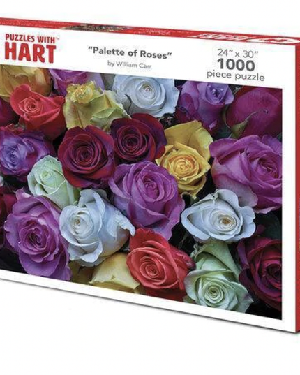 Palette of Roses — 1000 Piece