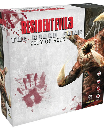 Resident Evil 3 The Board Game Expansion The City Of Ruin