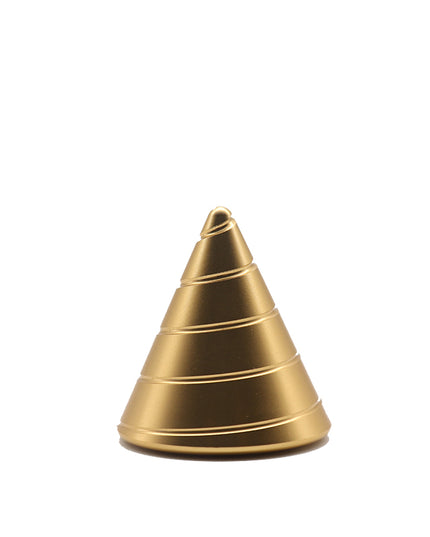 Desktop Gyroscope Cone: Gold