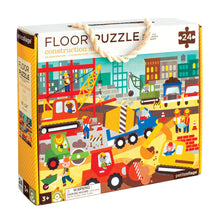 Construction Site Floor Puzzle  24 piece