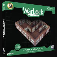 Warlock Tiles: Town & Village II Full Height Plaster Walls