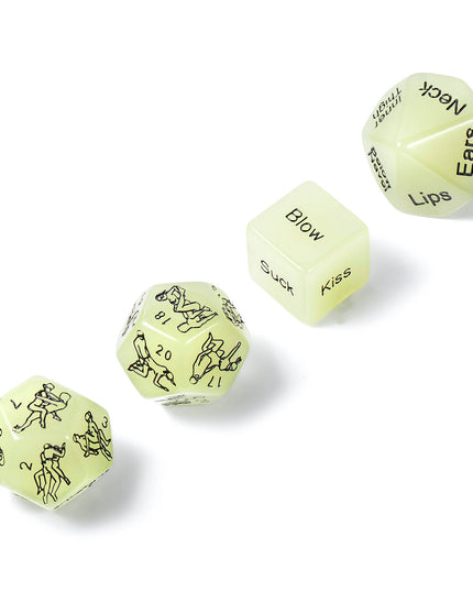 Adult Dice - Glow in the Dark