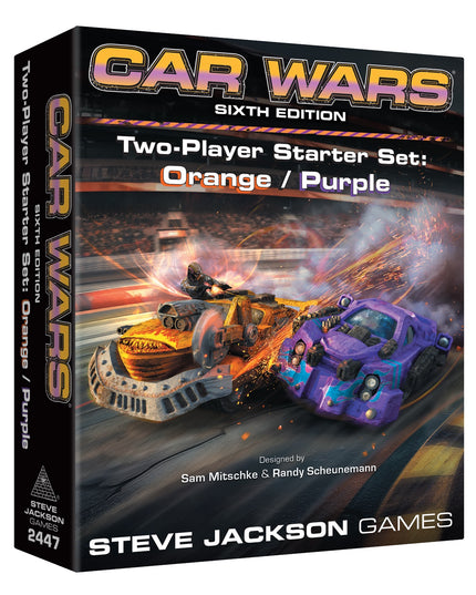 Car Wars: 6th Edition Orange/Purple Starter