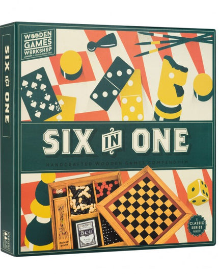 Six in One Wooden Games