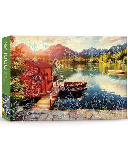 Doodle Lake — 1000 piece