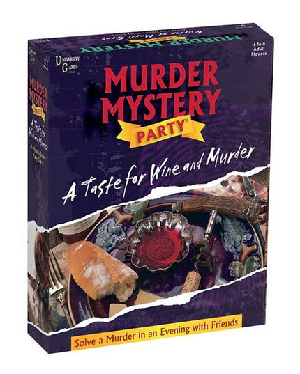 Murder Mystery Party: A Taste of Wine And Murder