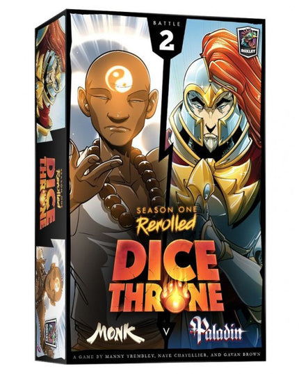 Dice Throne: Monk vs Paladin