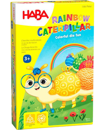 Rainbow Caterpillar Arranging Game