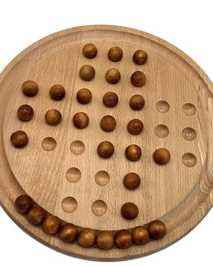 Wooden Solitaire (Round)