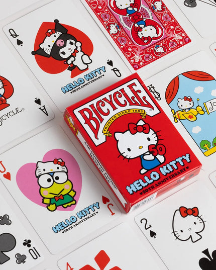 Bicycle: Hello Kitty 50th Anniversary Playing Cards