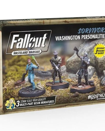 Fallout: Wasteland Warfare: Survivors: Washington Personalities