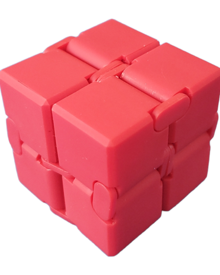 Infinity Cube - Semi Metal, Red