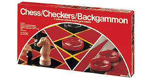 Checkers/Chess/Backgammon-Folding Board