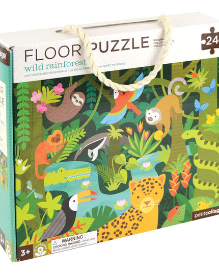 Wild Rainforest Floor Puzzle — 24 piece