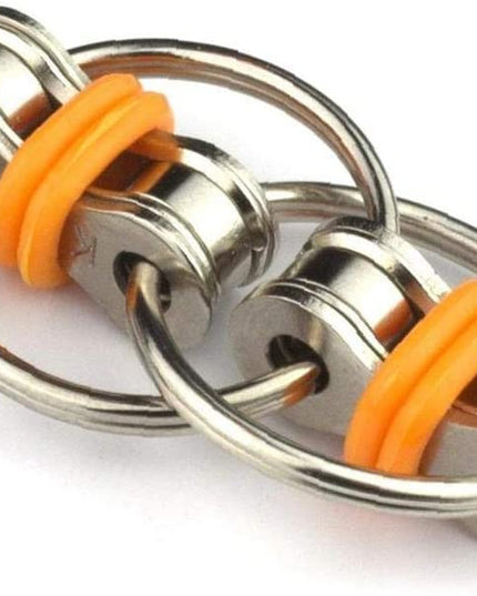 Flippy Chain Fidget Toy – Orange