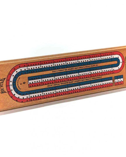 Cribbage Board 3 Track Color Coded